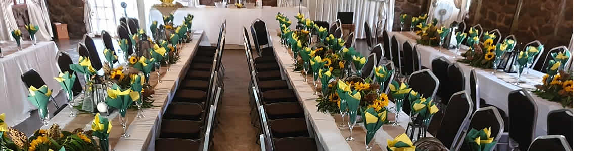 Wedding venue at Thandabantu Lodge, Roossenekal, Mpumalanga